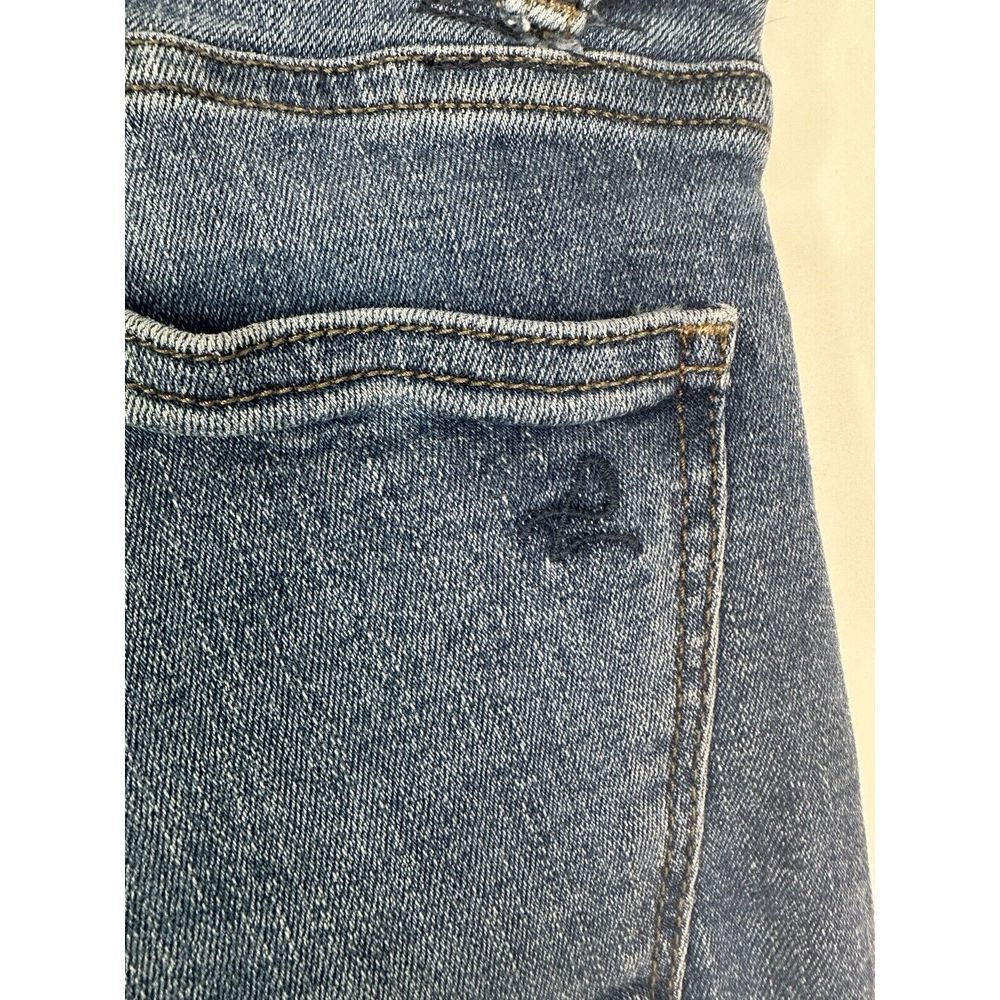 DL 1961 Jeans Womens 24 /‎ 0 Mid Rise Cropped Florence Skinny Denim Blue - Picture 4 of 10